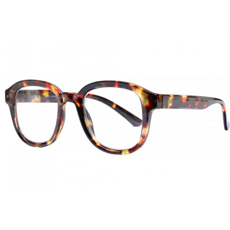 Lunettes de lecture noires rectangles classe Lectya