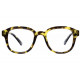 Lunettes de lecture noires rectangles classe Lectya