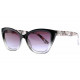 Lunettes Loupe Solaire Sposa monture Noire et Violette