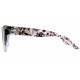 Lunettes Loupe Solaire Sposa monture Noire et Violette