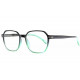 Grandes Lunettes Loupe Vertes et Noires Tendances Idzi Lunette Loupe New Time