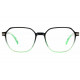 Grandes Lunettes Loupe Vertes et Noires Tendances Idzi Lunette Loupe New Time