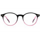 Lunettes Loupe Rondes Roses Noires Style Chic Stenz Lunette Loupe New Time