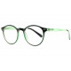 Lunettes Loupe Rondes Vertes Noires Mode Chic Stenz Lunette Loupe New Time