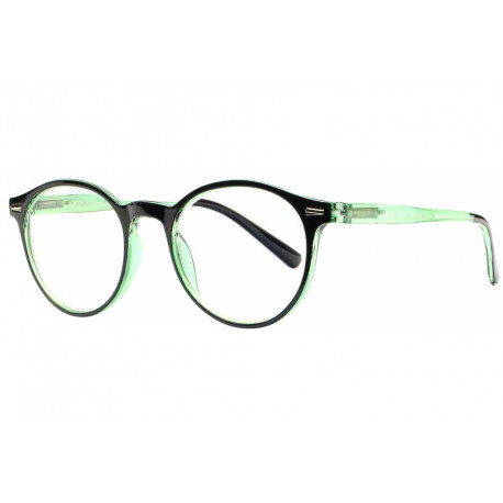 Lunettes Loupe Rondes Vertes Noires Mode Chic Stenz Lunette Loupe New Time