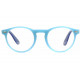 Lunettes Loupe Bleues Rondes Tendances Originales Gauwe Lunette Loupe ProLoupe