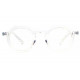 Lunettes Loupe Classique métal Marron Mixte