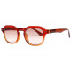 Lunettes loupe solaires marrons fashion chics Solyax Lunettes Loupe Solaire New Time