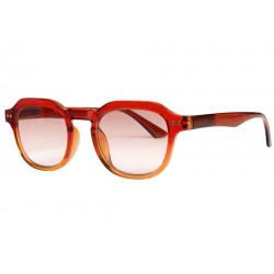 Lunettes loupe solaires marrons fashion chics Solyax Lunettes Loupe Solaire New Time