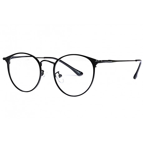 Lunettes Loupes Rondes Metal Noires Legeres Meltyx Lunette Loupe Loupea