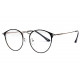 Lunettes Loupe Rondes Metal Argent et Noir Meltyx Lunette Loupe Loupea
