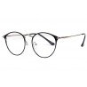 Lunettes de lecture noires rectangles classe Lectya