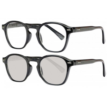Lunettes Loupe Photochromiques Noires Classes Vincy Lunette Loupe New Time