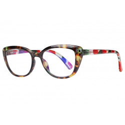 Lunettes Loupe Anti Lumière Bleue Femme Ecailles Rouges Lyzka Lunette Loupe ProLoupe