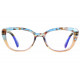 Lunettes Loupe Anti Lumière Bleue Femme Ecailles Bleues Lyzka Lunette Loupe ProLoupe