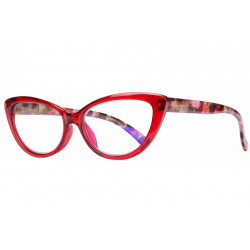 Lunettes Loupe Anti Lumière Bleue Femme Rouges Eye Cat Myzka Lunette Loupe ProLoupe