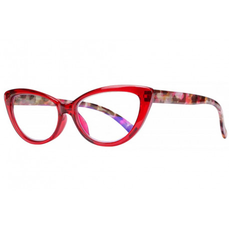 Lunettes Loupe Anti Lumière Bleue Femme Rouges Eye Cat Myzka Lunette Loupe ProLoupe