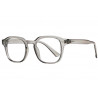 Lunettes Loupe Grises Transparentes Tendances Rectangulaires Oskyl