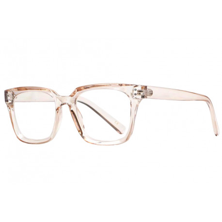 Lunettes Loupe Transparentes Marrons Originales Rectangles Oskell Lunette Loupe ProLoupe