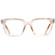 Lunettes Loupe Transparentes Marrons Originales Rectangles Oskell Lunette Loupe ProLoupe