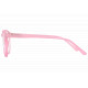 Lunettes loupe rondes roses translucides originales Jupp Lunette Loupe ProLoupe