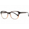 Lunettes Loupe Papillon Marrons Classes Originales Femme Zefya