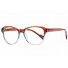 Lunettes Loupe Papillon Bleues Marron Originales Femme Zefya