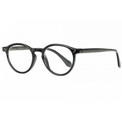 Lunettes Loupe rondes noires legeres et classes Andy Lunette Loupe New Time