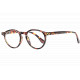 Lunettes Loupe Rondes Ecailles Marron Acajou Confortables Andy Lunette Loupe New Time