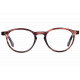 Lunettes loupe retro marron tendance Koff