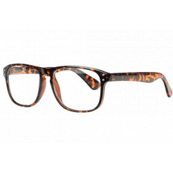 Lunettes de lecture noires rectangles classe Lectya