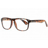 Lunettes de lecture noires rectangles classe Lectya