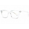 Lunettes de lecture noires rectangles classe Lectya