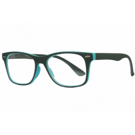Lunettes de lecture noires rectangles classe Lectya