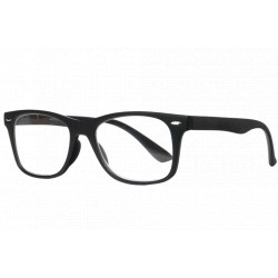 Lunettes de lecture noires rectangles classe Lectya