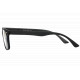 Lunettes de lecture noires rectangles classe Lectya